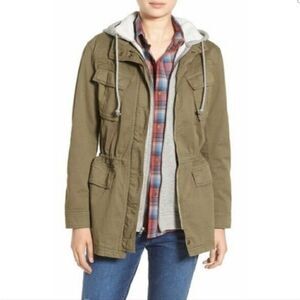 Treasure & Bond Green Utility Jacket Size Small